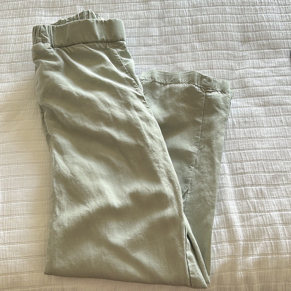 COS Mint Green Linen Trousers - Picture 5 of 13